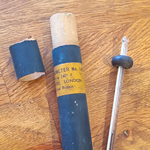 Kodak glass thermometer 14 - kodak, no.14