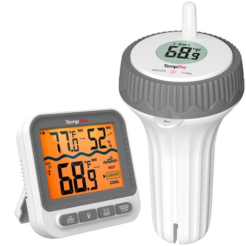 Termometro piscina wireless