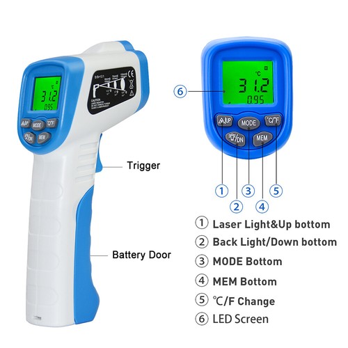 Btmeter lcd laser infrarossi - btmeter,