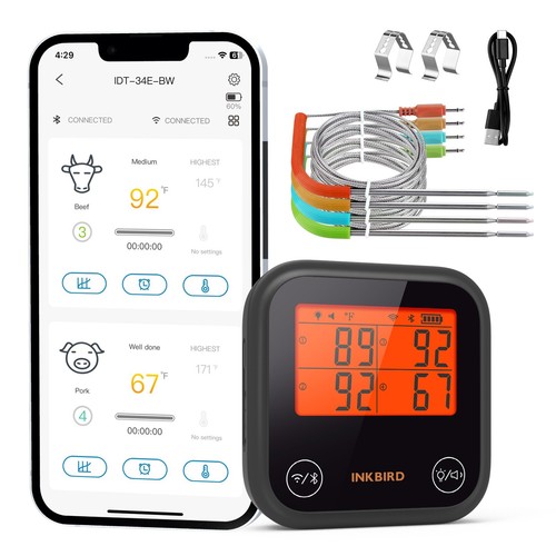Inkbird wifi termometro carne - inkbird,