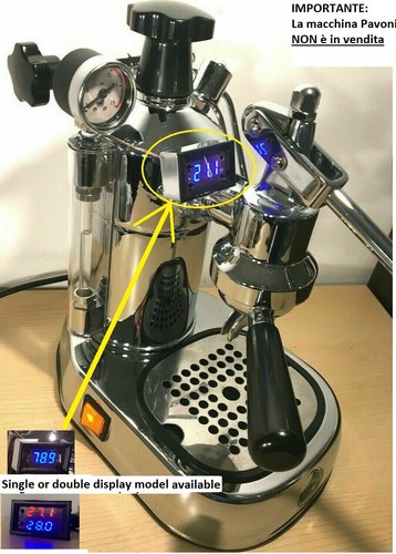 Temperature led thermometer - led,